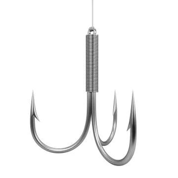 Fishing hook Stock Illustration