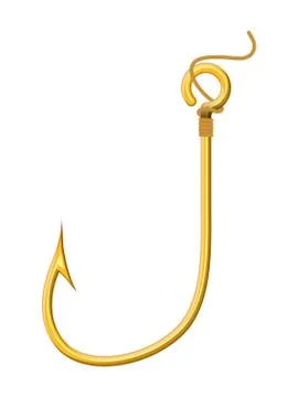 Fishing hook Stock Illustration