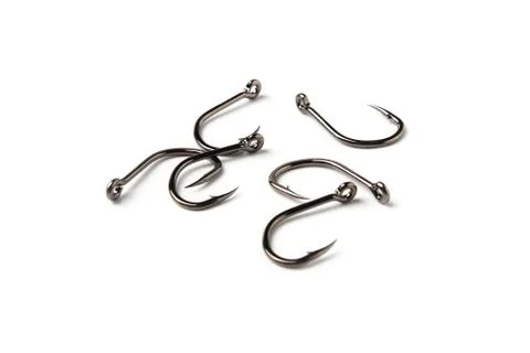 Fishing hooks Stock Photos