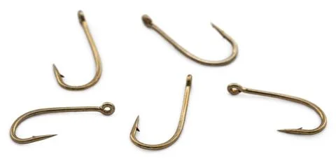 Fishing hooks Stock Photos