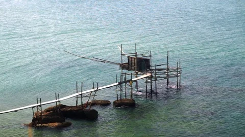 Fishing House 2 Stock Footage 74125876