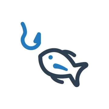 Fishing Icon Stock Illustration