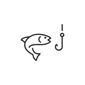 Fishing Icon Stock Illustration