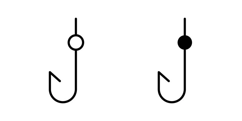 Fishing icon set. Vector EPS 10 イラスト素材