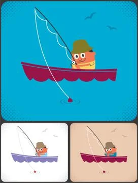 Fishing イラスト素材