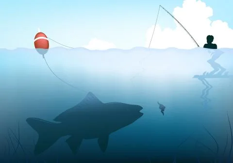 Fishing Stock-Illustration
