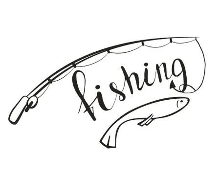 Fishing. Stock Illustration