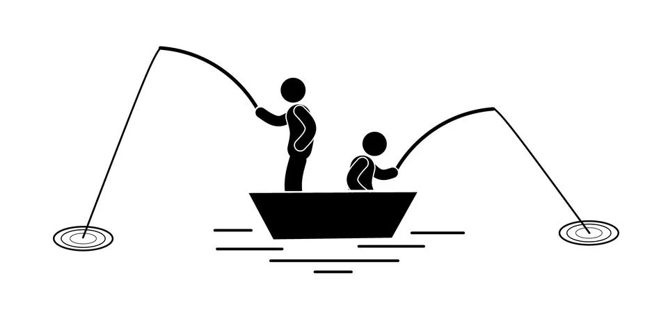 Fishing Stock Illustration
