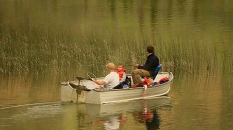 Fishing in Jasper Stock Footage 7753059