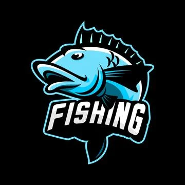 FISHING JUMPING Stock Illustration