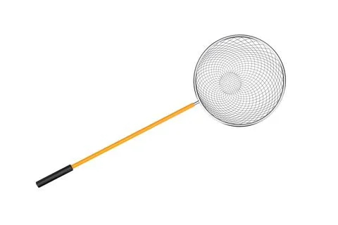 Fishing Landing Net. 3d Rendering Stock Illustration