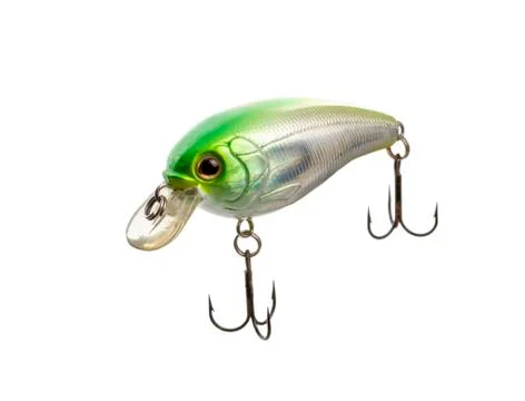Fishing lure isolated on white background. Stock Photos