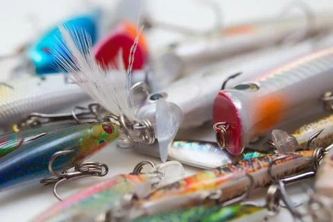 Fishing Lures Stock Photos