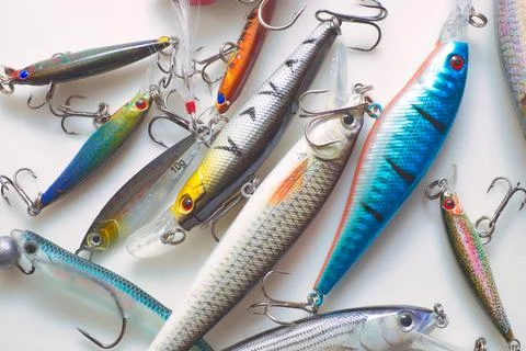 Fishing Lures Stock Photos