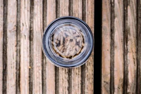 Fishing maggot in plastic packaging. First time fishing. Things to know befor Stock Photos