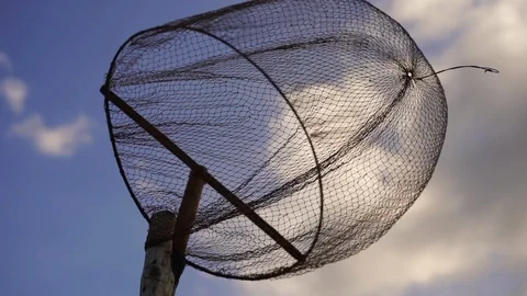Fishing net Video stock 126900304