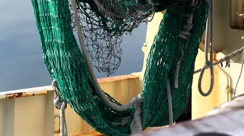 Fishing net grab all ready to use, panoramic camera Видео 57523326