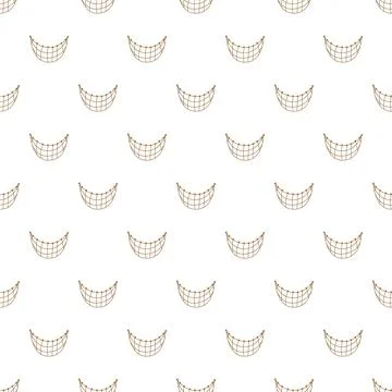 Fishing net pattern for nautical textile design Stock Illustration