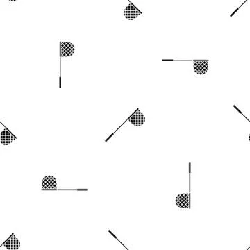 Fishing net pattern seamless black Illustrazione stock
