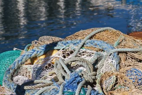 Fishing net Stock Photos
