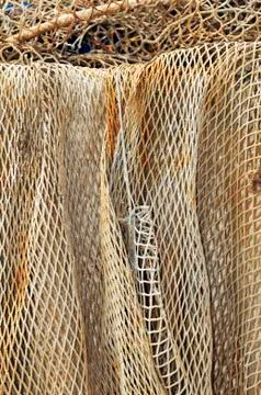 Fishing net Stock Photos