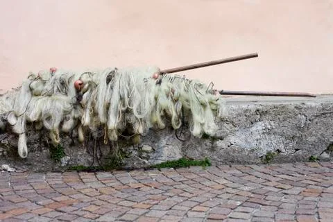 Fishing net Stock Photos