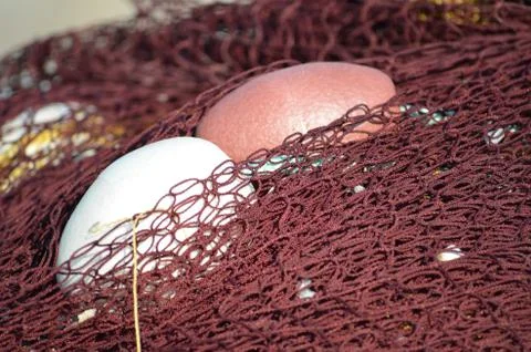 Fishing net Stockfoto's