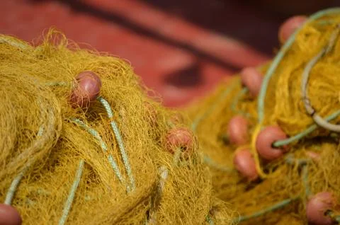 Fishing net Stockfoto's