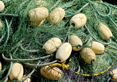 Fishing net Stock Photos
