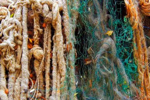 Fishing net Stock Photos