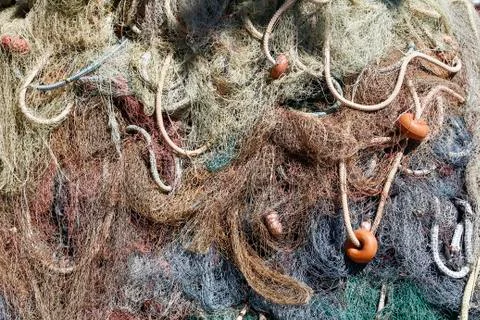 Fishing net Stock Photos