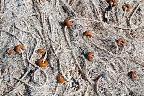 Fishing net Stock Photos