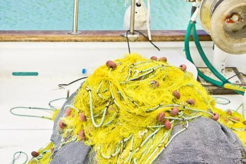 Fishing net Stock Photos