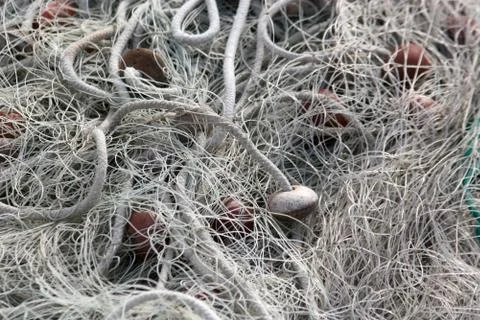 Fishing net Stock Photos