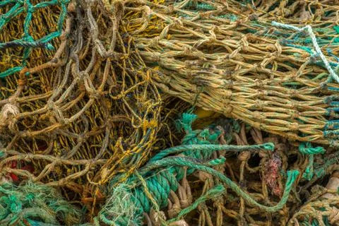 Fishing net Stock Photos