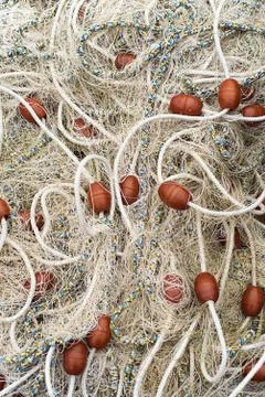 Fishing net Stock Photos