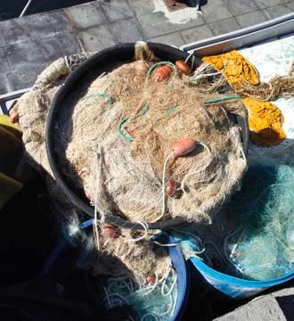 Fishing net Stock Photos