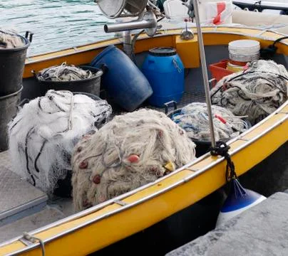 Fishing net Stock Photos