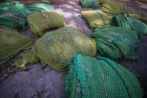 Fishing net Stock Photos
