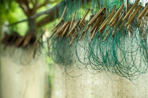 Fishing net Stock Photos