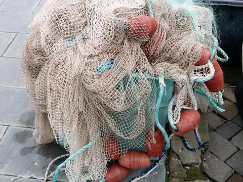 Fishing net Stock Photos