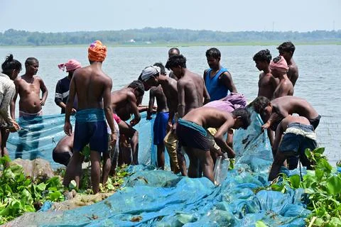 Fishing net Stock Photos