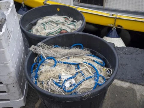 Fishing net Stock Photos