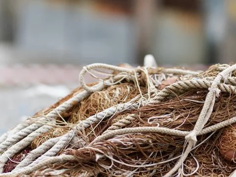 Fishing net Stock Photos