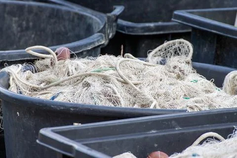 Fishing net Stock Photos