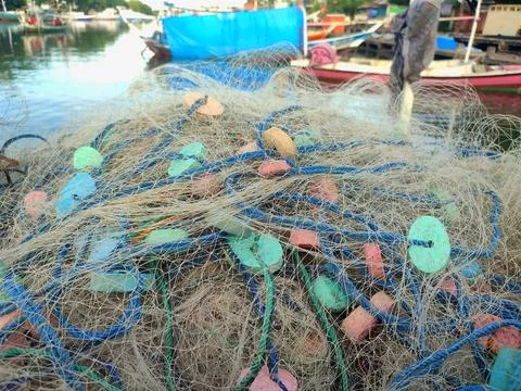 Fishing net Stock Photos