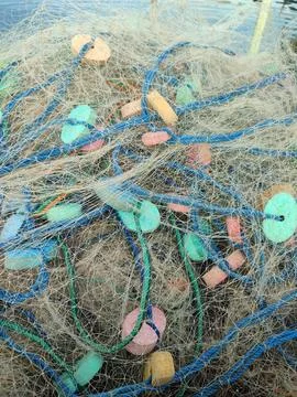 Fishing net Stock Photos