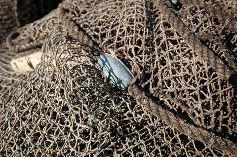 Fishing net Stock Photos