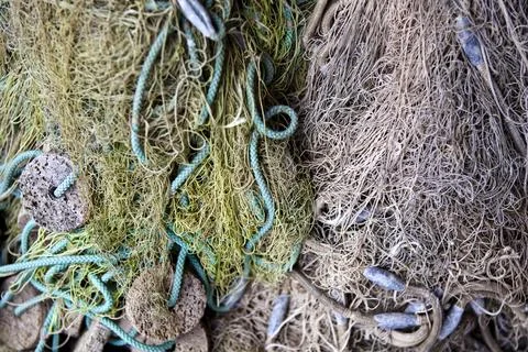 Fishing net Stock Photos