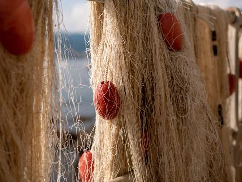 Fishing net Stock Photos